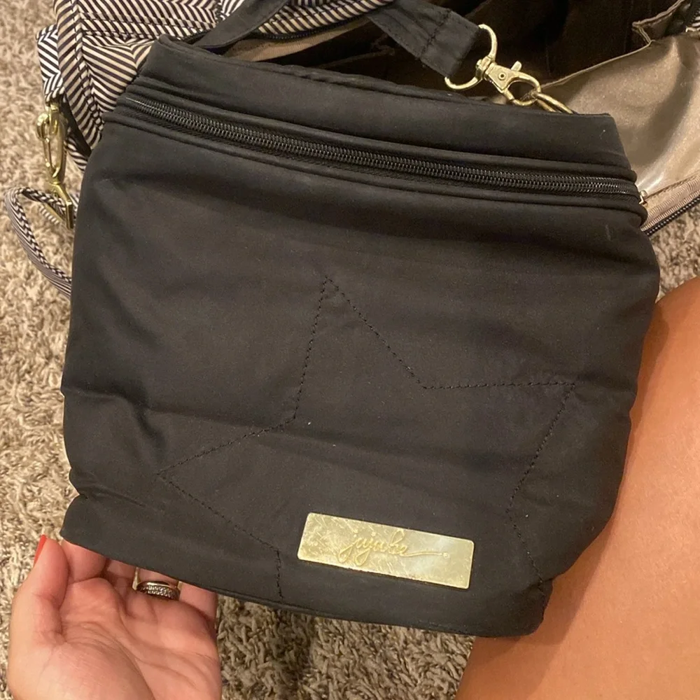 Jujube Queen of the Nile Diaper Bag with added accessory bag
